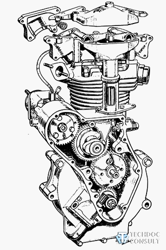 Техническое описания двигателя